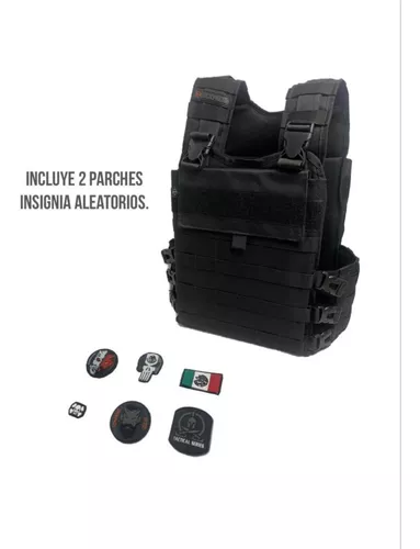 Chaleco, Lastre Porta Placas,seguridad Cross Fit Sick Pack + 2 parches –  Sickpack 23.11 MX