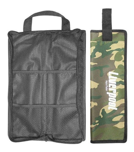 Imagem 2 de 6 de Kit Baquetas 7a 5a Feltro + Bag Baquetas Com02 Liverpool