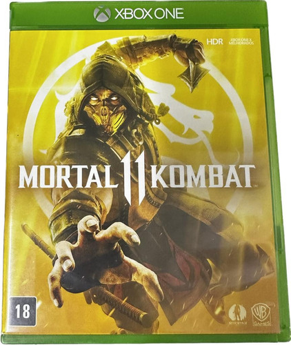 Mortal Kombat 11 Coleção Xbox One Físico.