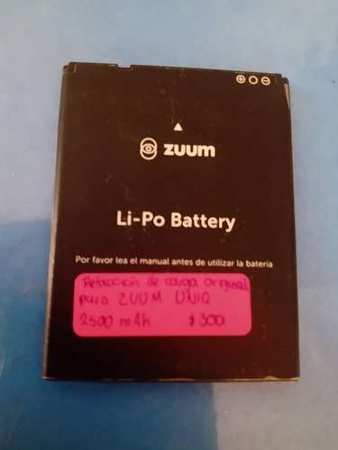 Bateria Zuum Uniq