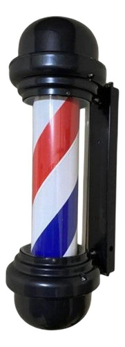 Letrero Giratorio Barber Pole Light, Estilo Vintage [u]