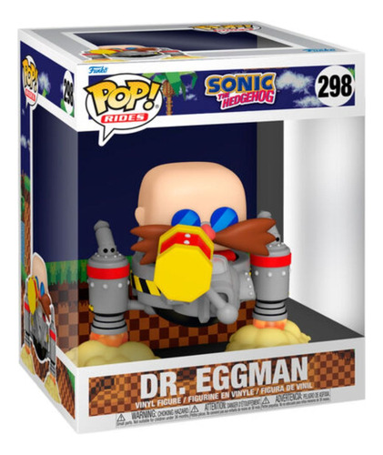 Funko Pop! Rides: Sonic The Hedgehog - Dr Eggman #298