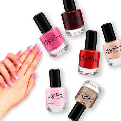 Danipro Esmalte De Uñas Antifúngico Con Infusión, 0.5 Onzas