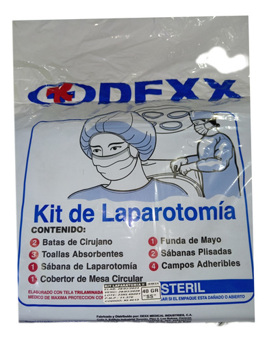 Kit Laparotomia 40grms