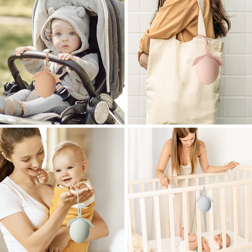 Case De Soporte De Chupete De Silicona Silicona Silicona Bab