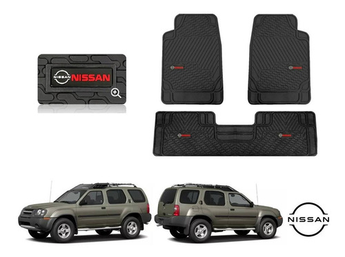 Tapetes Big Truck 3pz Logo Nissan X-terra 2000 A 2003 2004