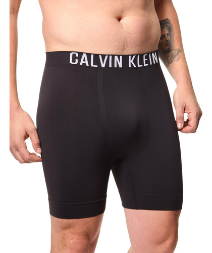Cueca Masc Long Boxer Intense Power Seamless Calvin Klein