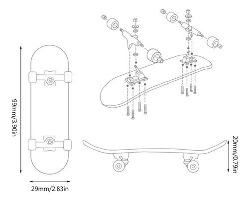(9 #mold) Tablas Profesionales De Juguete, Minitablas De Ska
