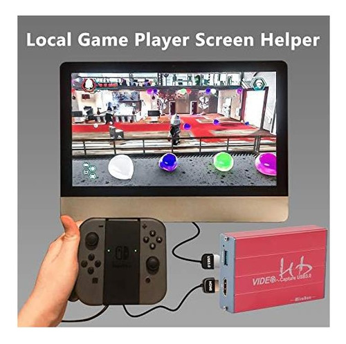 Mirabox Capture Card, Usb 3.0 Hdmi Game Capture Of