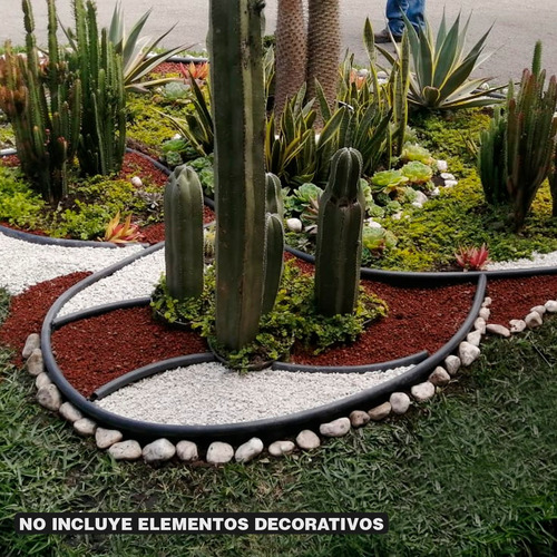 Borde Separador Grueso Para Jardín Rollo De 18 Metros