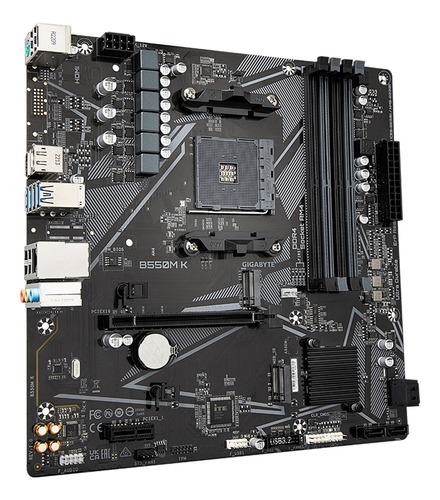 Tarjeta Madre Gigabyte B550m Am4 4x Ddr4 2x M.2 Micro Atx