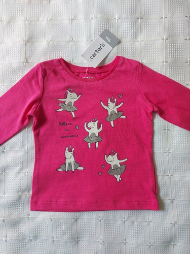 Imagen 3 de 10 de Suéter / Sweater Para Bebé Niña. Marca: Carter's Talla: 9 M
