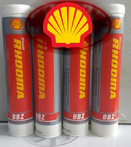 Imagen 2 de 4 de Grasa Shell Industrial Rhodina Bbz 380gr Importada