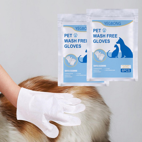 12 Toallitas De Limpieza Desechables Para Mascotas Para