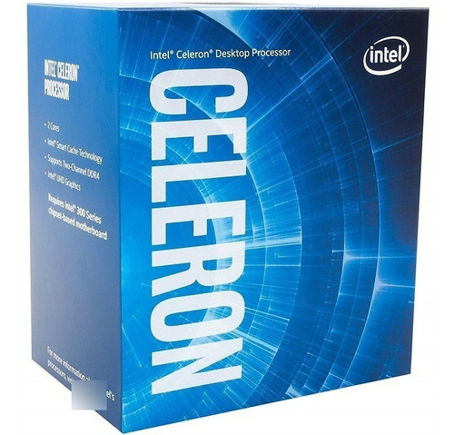 Procesador Intel Celeron G5905 BX80701G5905 de 2 núcleos y 3.5GHz de frecuencia con gráfica integrada