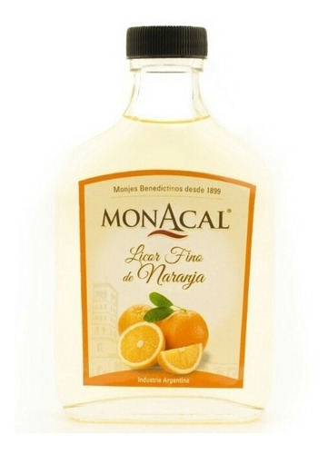 Licor Fino De Naranja Monacal X 200cc