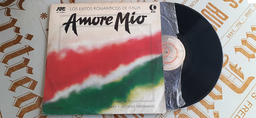 Amore Mio Los Exitos Romanticos De Italia 1980 Vinilo Vg