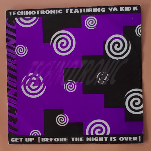 Vinilo12 - Technotronic Featuring Ya Kid K, Get Up - Mundop