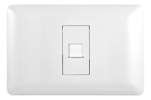 Pack 5 Toma Rj45 Red Internet Blanco