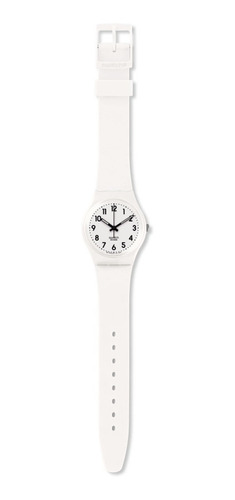 Reloj Swatch Just White Soft Gw151o