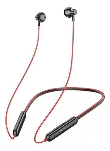 Audífonos Bluetooth Es67 Hoco Compatible Apple Samsung 20h Color Rojo