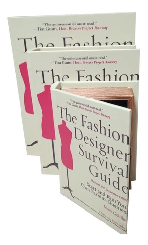 Livro Decorativo The Fashion Designer Survival Guide