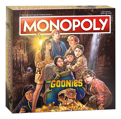 Juego De Mesa Monopoly The Goonies Basado En Una Película De