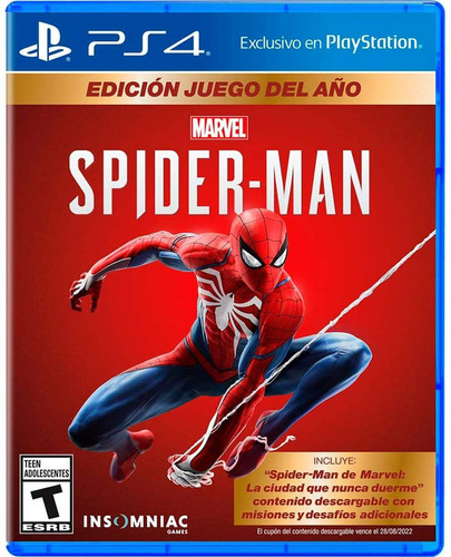 Juego Spider-man Ps4 Fisico Local A La Calle