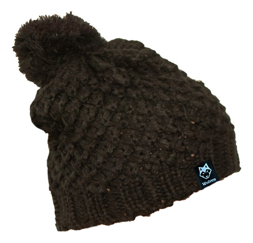 Gorros Beanie Lana Pompon Moda Unisex - Wolves