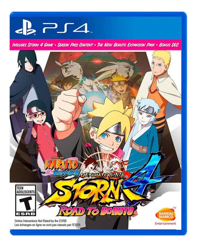 Naruto Shippuden Ultimate Ninja Storm 4 Road To Boruto Ps4