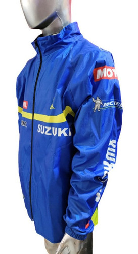 Imagen 2 de 5 de Campera Rompevientos Shark Suzuki Ecstar Beitia Motos