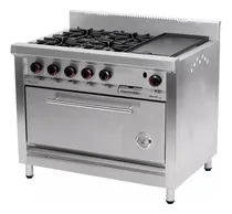 Comprar Cocina Industrial Morelli 4 Hornallas C\u002F Plancha