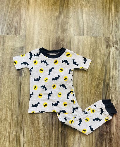 Pijamas Para Niños De Mono Y Franela. Batman 