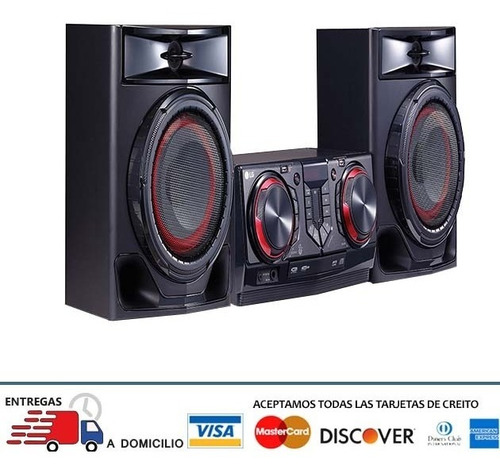 Imagen 2 de 3 de Equipo De Sonido Minicomponente LG Cj44