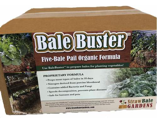 Balebuster Paja Jardinería Cinco Bale Kit De Preparación Con