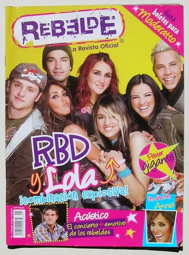 comprar Rebelde, La Revista Oficial No. 5, Revista Mexicana 2007