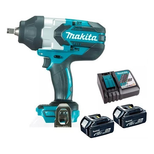 Chave Impacto Bateria 18v Dtw1002z 5ah Bl1850 Dc18rc Makita