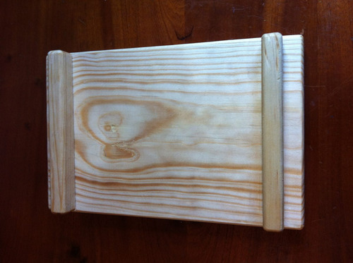 Plato Tabla Madera Asado Carnes 24x30cm Jgo 30 Pzas C/logo