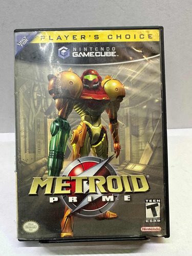 Metroid Prime | Nintendo Gamecube Original Completo (Reacondicionado)