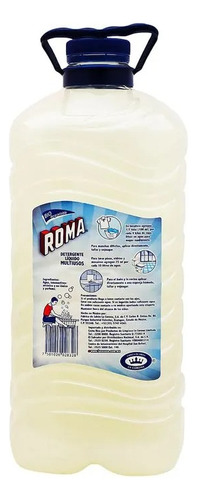 Detergente Liquido Roma Multiusos Galón De 3.78 L
