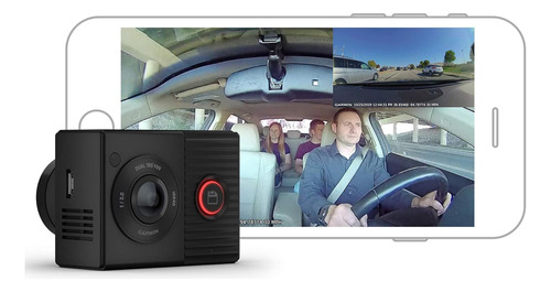 Garmin Dash Cam Tándem, Cámara Frontal Y Trasera De Doble