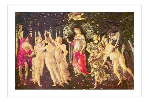 Lamina Fine Art La Primavera Sandro Botticelli 50x70 Myc