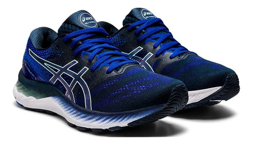 Tenis Asics Gel Nimbus 23 Dama French Blue Fresh Ice