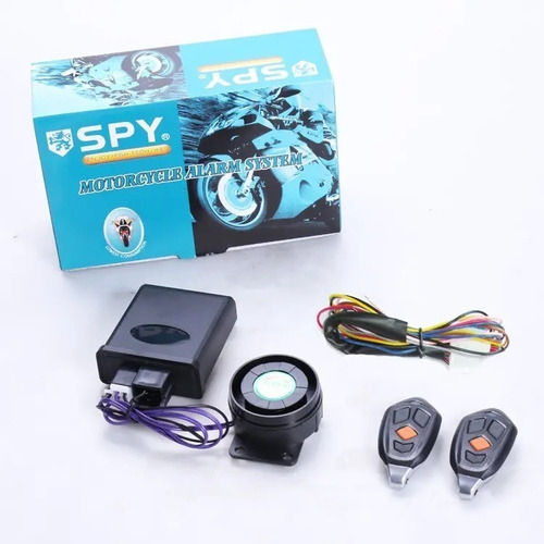 Alarma Spy Para Motos Lm103a Cortacorriente 