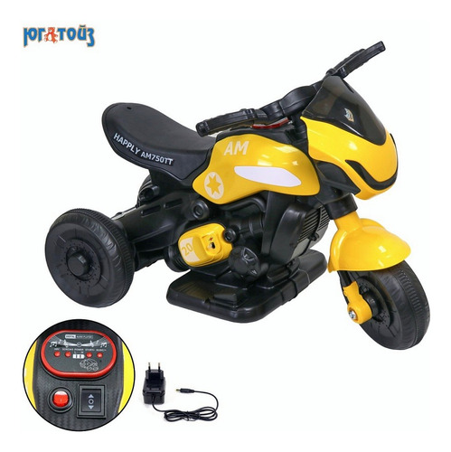 Motocicleta Infantil Recargable 6v Con Luces Y Sonido Niños