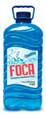 Foca Detergente Líquido / Charola Con 4 Botellas De 1 Galón