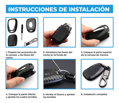 Funda Carcasa Llave Control Chevrolet Captiva 5 Botones