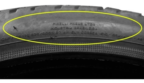 Cubierta Courier 80 100 14 Pirelli Brasil Zb Smash Biz