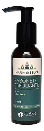 Sabonete Esfoliante Natural Maria Da Selva 110ml Cativa Tipo de pele Mistas, oleosas