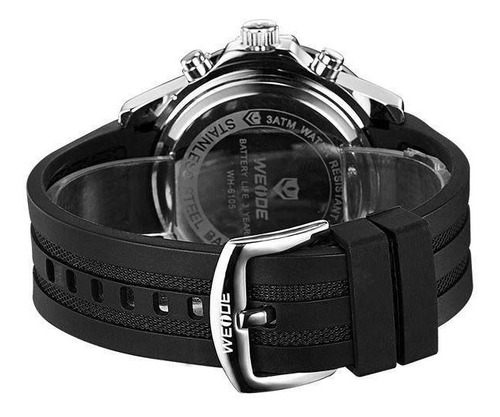 Relógio Masculino Skmei Esportivo Prata Original Garantia